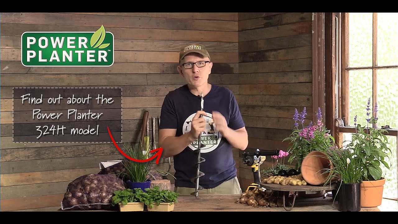 Power Planter 324H model - For Standing up use and deep cultivation