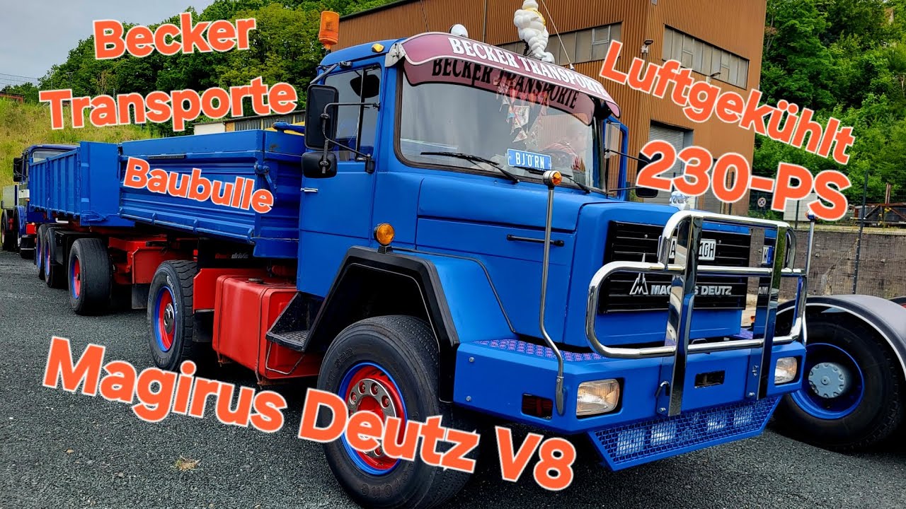 Magirus Deutz V8 Sound🎶 Lärmgekühlter 230 PS Deutz im Einsatz🚨