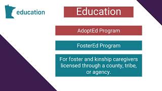 Foster Adopt Minnesota Education Promo 1/23