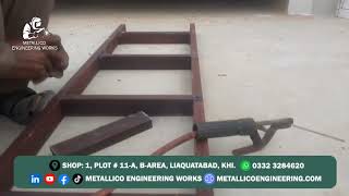 16 Panels Solar Elevated Structure by Metallico Engineering Works