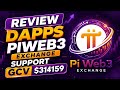 PINETWORK TERBARU~REVIEW DAPPS PIWEB3 EXCHANGE SUPPORT GCV $314159