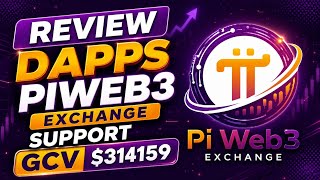 PINETWORK TERBARU~REVIEW DAPPS PIWEB3 EXCHANGE SUPPORT GCV $314159