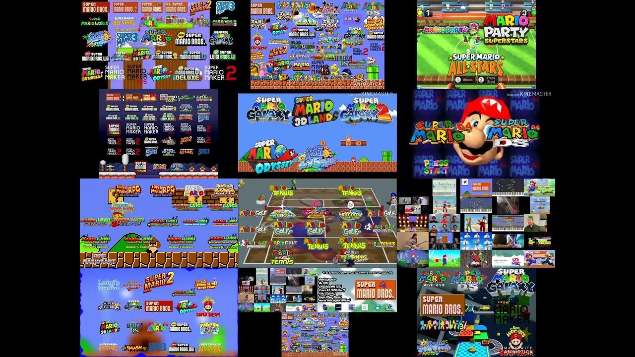 Super Mario Bros Overworld Theme Mashup Mashup YouTube