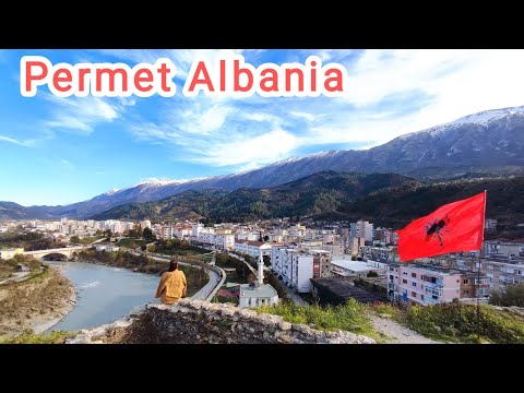 Permet, Albania, Kelcyra's gorge, Benja's hot springs (April 2022)