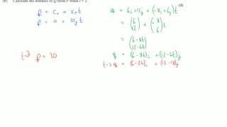 Vector Mechanics - Examples of SUVAT / Impulse / Force