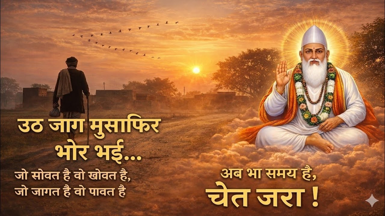 Uth Jaag Musafir Bhor Bhai - Kabir Bhajan | Morning Prarthana | Chetawani Bhajan