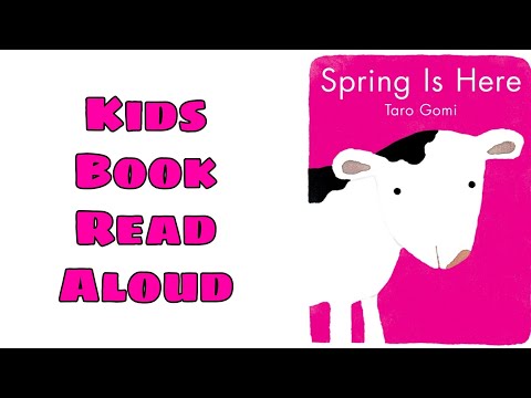 Spring is here by Taro Gomi | Spring Kids Book Read Aloud