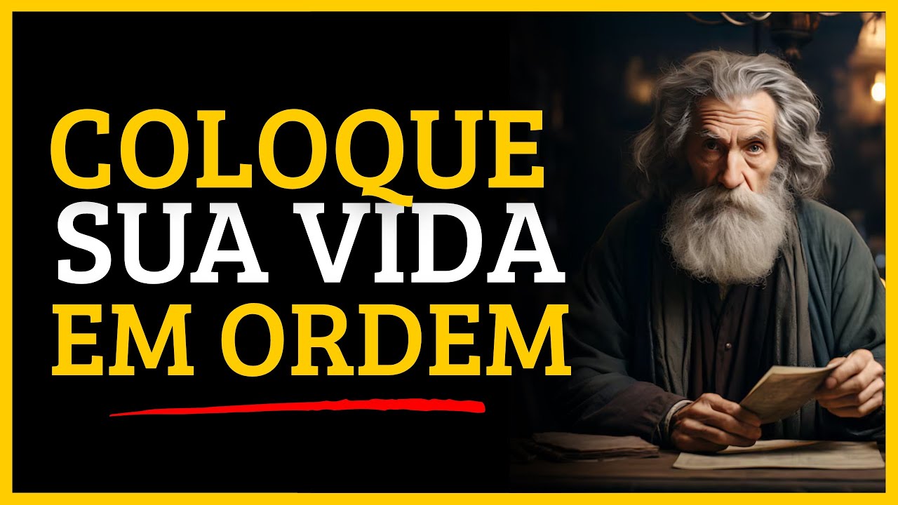 PERDIDO e CANSADO ? COLOQUE SUA VIDA EM ORDEM | ESTOICISMO - YouTube