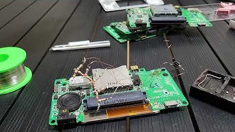 NDSL to GBA Macro with tv out/screen swap mod(commissioned #8)