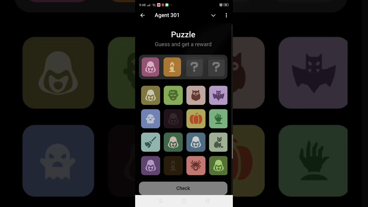 Agent 301 puzzle card | Agent today 1 November card |agent daily puzzle game solve