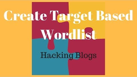 Wordlists in Kali Linux