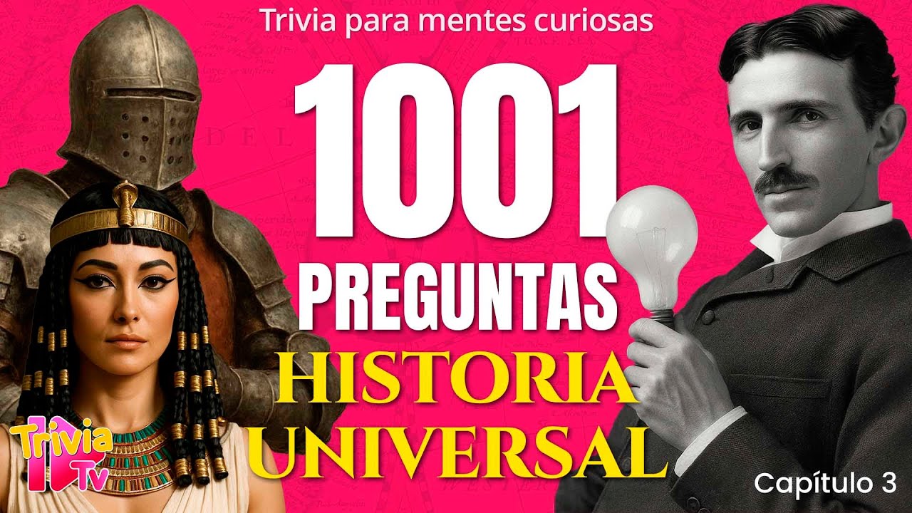 ¿Cuánto sabes realmente de Historia Universal? | 1001 Preguntas · Parte 3 🏺