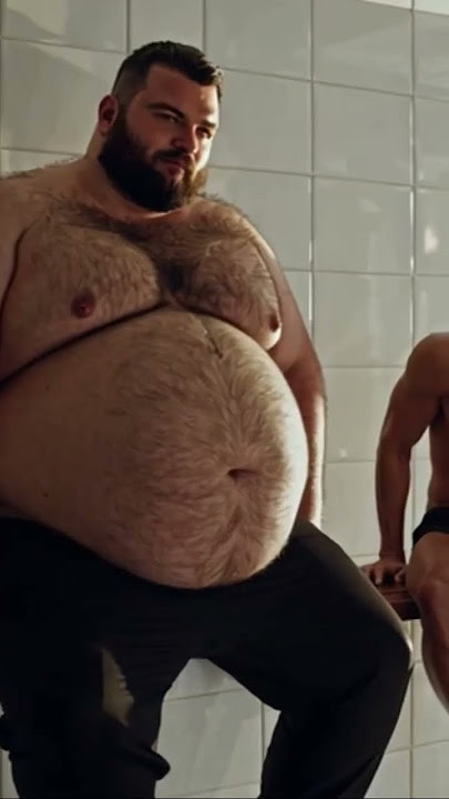 Gay big chubby hairy bear 🐻 and chaser #lovers #bear ❤️🥰😘
