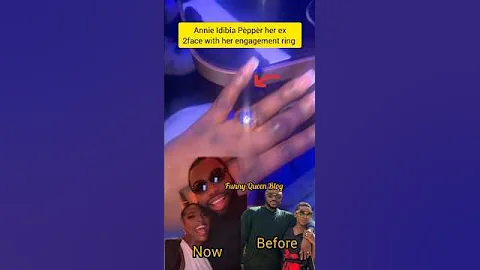 Why are some men cr¥íñg because of Annie Idibia's Engagement ring?🤷 #youtubeshorts #annieidibia