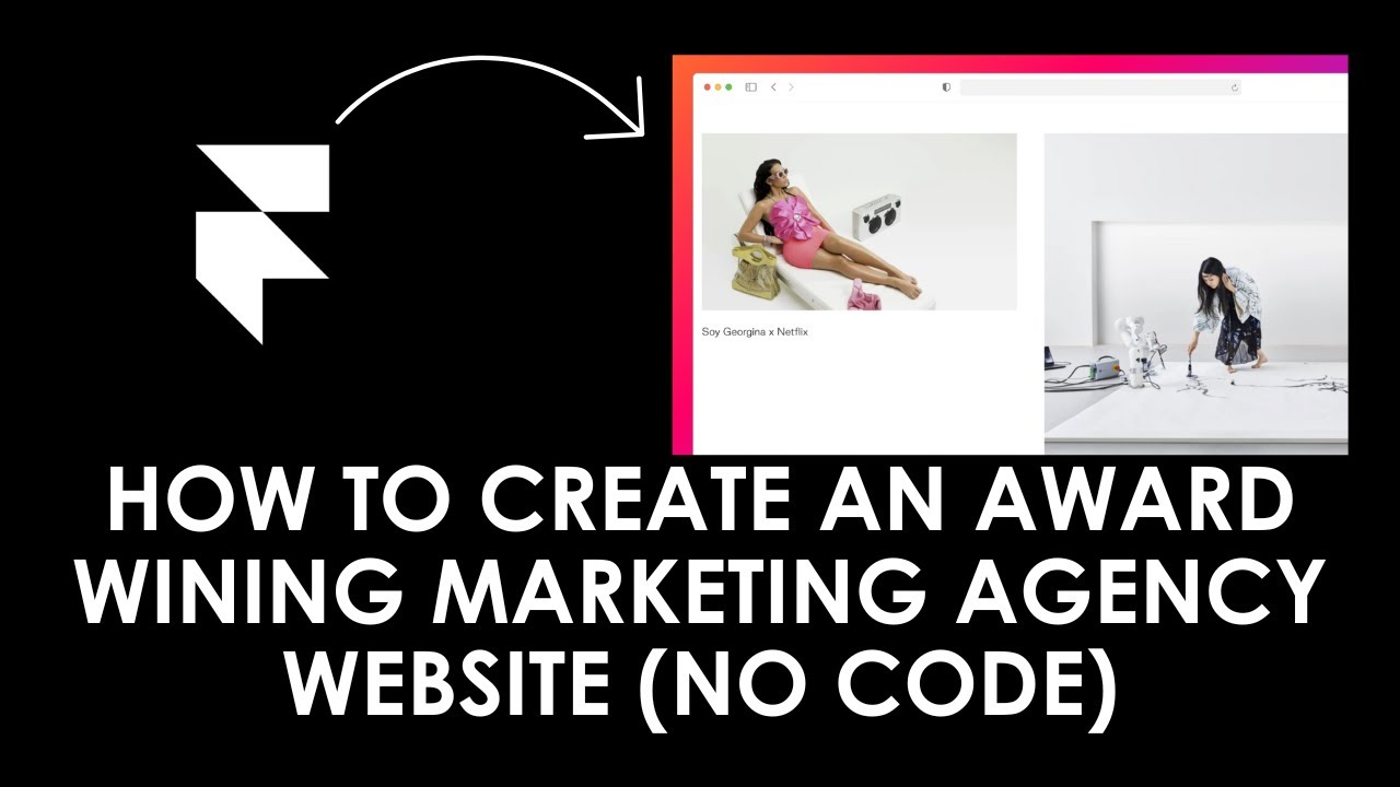 Website CRASH COURSE! Build this award-winning agency website with me. (No code)