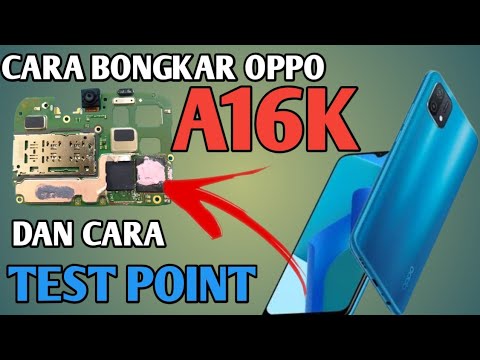 Oppo A16K New 2022 || Brom Test point Cph2349 #oppo #testpoint #
