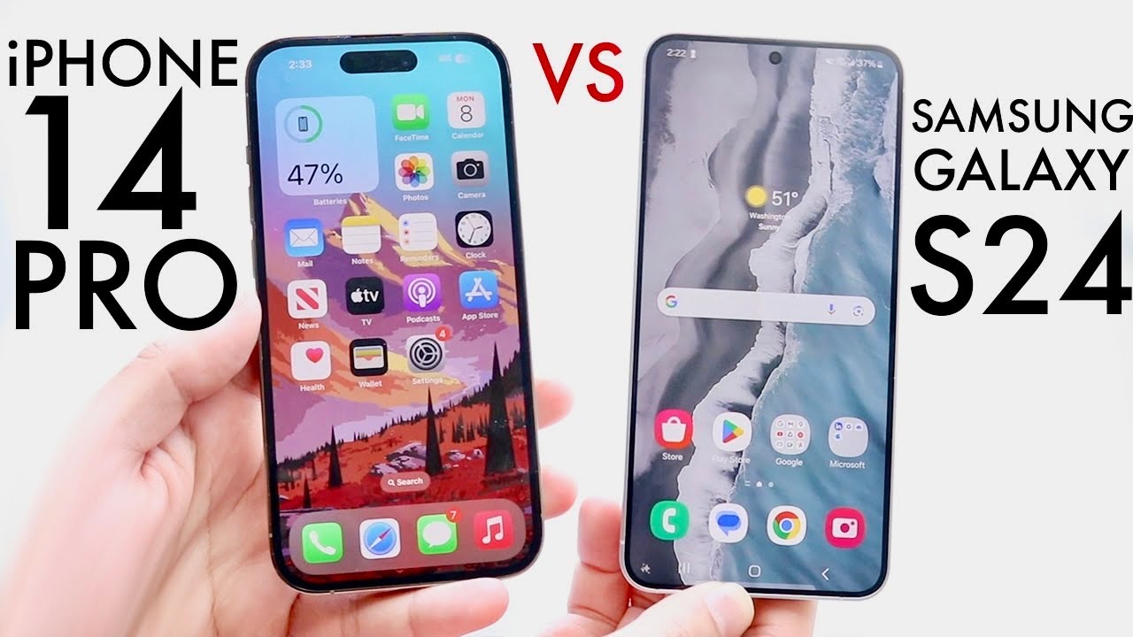 Samsung Galaxy S24 Vs Iphone 14 Pro Comparison Review Youtube 