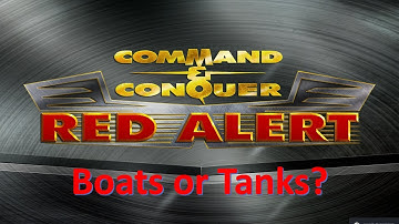 Command and Conquer Red Alert 2v2 (Should I prioritise boats or tanks?)