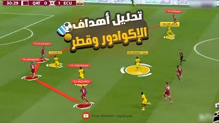 تحليل أهداف قطر والإكوادور فنياً في كأس العالم 2022 | تحليل مباريات كأس العالم فيفا قطر 22 🙃⚽