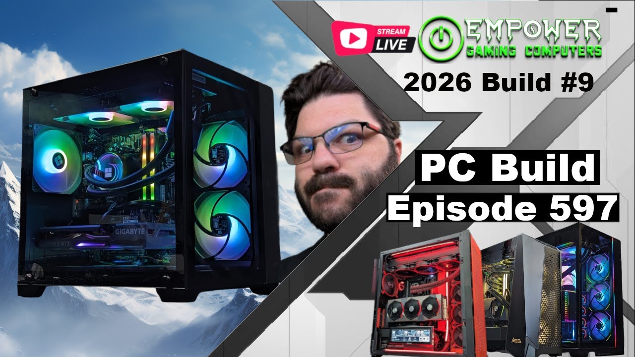 PC Build - Episode 597 -The Monday Night Build Show - YouTube