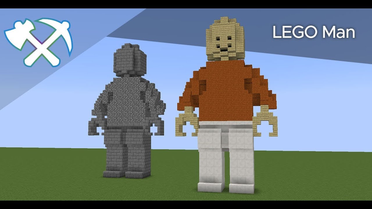 Realistic Lego Man | Minecraft Tutorial 