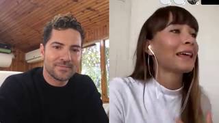 David Bisbal y Aitana en los Informativos Telecinco