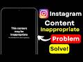 Instagram Content Warning Fix 2026 | Instagram Algorithm Update | Instagram Not Showing Posts Solve