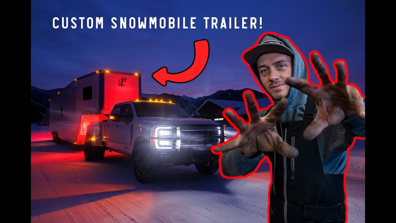 Coolest Snowmobile Trailer on the Planet? - Wasatch Trailers