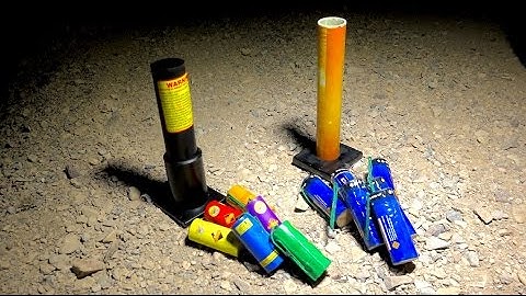 Excalibur Mortar Shells vs G-Force XL 5 Inch Canister Shells