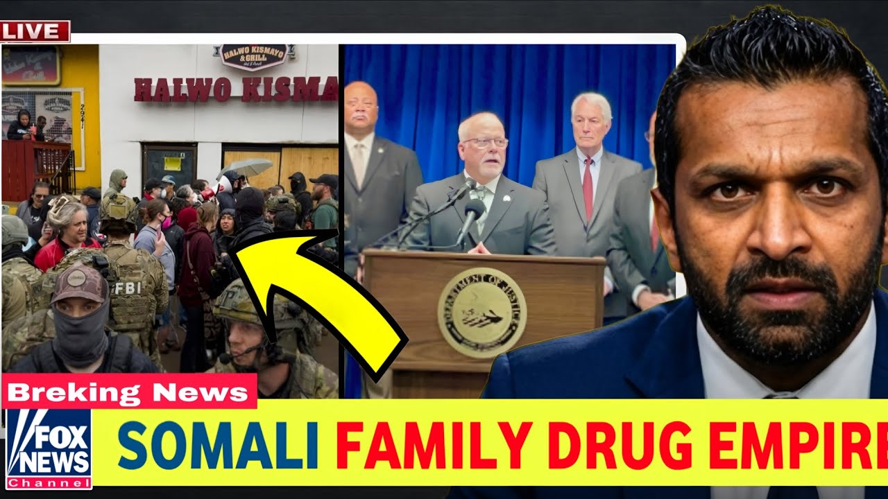 FBI, DEA & ICE RAID Somali Family Fentanyl Empire in Minneapolis $6M Laundered Millions Doses Seized