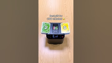 No more cheating 🃏 #uno #cards #shuffler #dealer #cardshuffler #poker