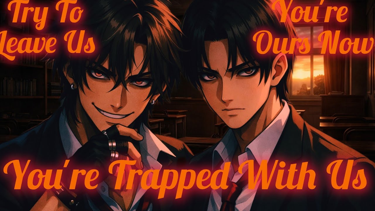 ASMR: Властные близнецы-яндере не отпустят вас (M4A) (Британский)