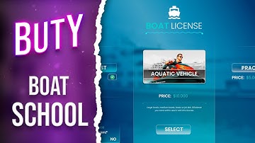 Boat School with UI - RELEASE! [QB/ESX] Fivem Script