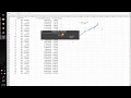 Tutorial for determining Weibull modulus in excel - YouTube