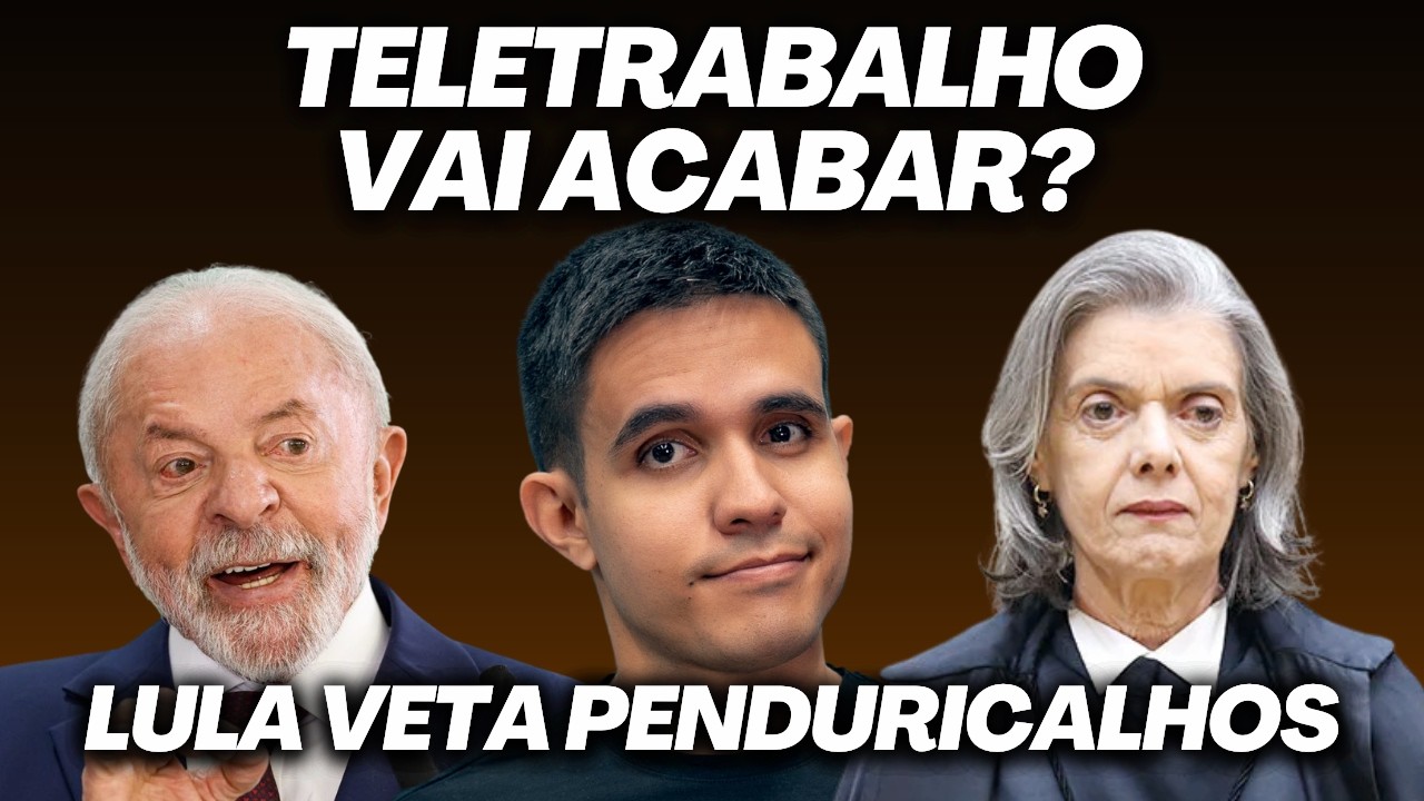 Fim do home office é tendência? Lula veta PENDURICALHOS e 