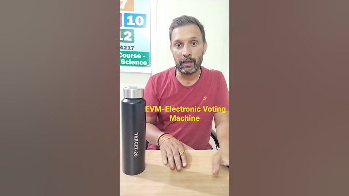 | EVM | Electronic Voting Machine| Updesh Sir | Anoop Sir |