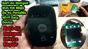 JioFi 4G Hotspot Device Repair | JioFi 4G Hotspot M2S 150 Mbps Jio 4G Portable Wi-Fi Data Device