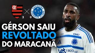 GERSON RECEBE "O CARINHO RUBRO NEGRO" E FLAMENGO VENCE O CRUZEIRO NO MARACANÃ