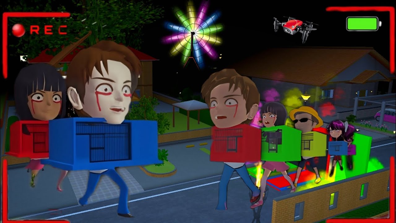 Yuta Mio P@nicked After CCTV Recorded a Kelompok Hidup Mio Yuta Penjara 😨 | SAKURA School Simulator