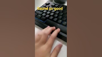 does your spacebar sound this good