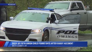 Body of fifth Amish child found days after buggy accident