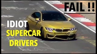 Super car Idiot Drivers - Driving Fails, Most Funny Supercars Fails 2017