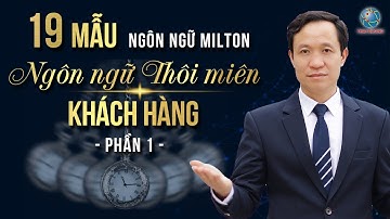 19 MẪU NGÔN NGỮ THÔI MIÊN I NGÔN NGỮ MILTON I NLP NGUYÊN CHỦNG
