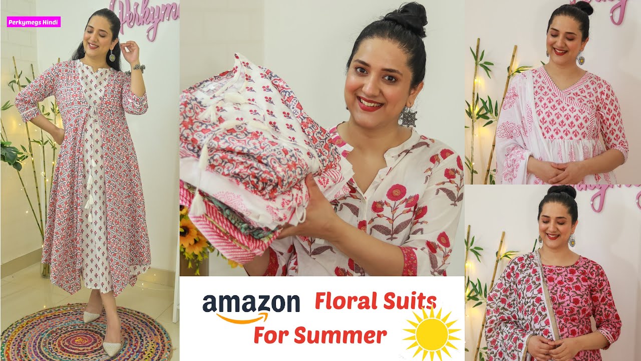 Buy Udala Kurti for Women Straight Calf Length Striped Pure Cotton Kurta(L,  Orange) at Amazon.in