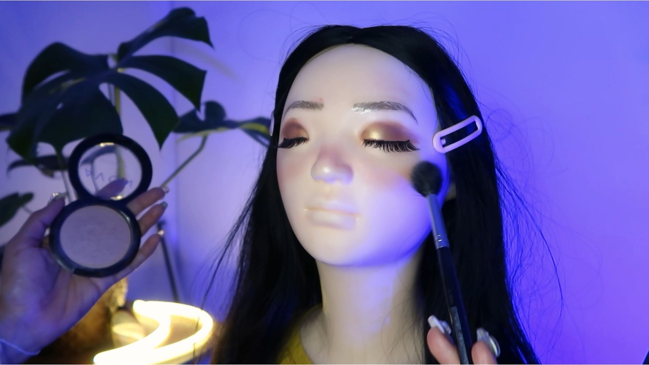 ASMR | Maquiagem Hipnótica Super Relaxante💄🪞🫧Durma rápido! ✨