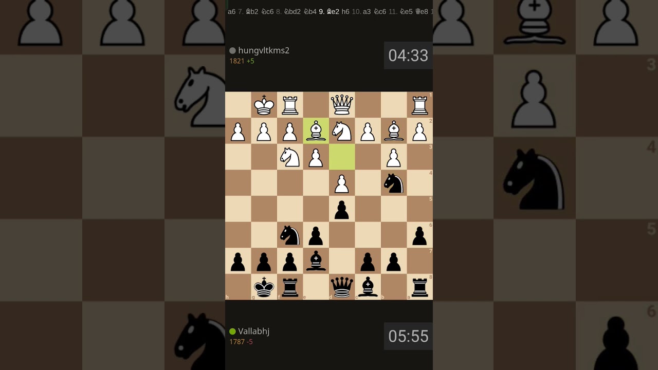 Easy for the opponent. Rapid chess highlights 