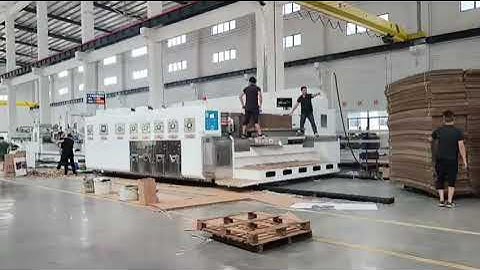Flexo Printer Slotter - Advanced Corrugated Carton Machine for High-Quality Box Production #machine