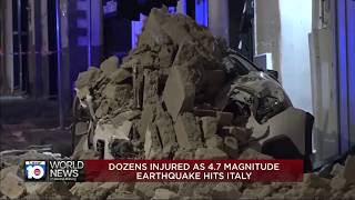 4.7-magnitude earthquake strikes near Naples, Italy