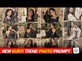 New Kurti Trend Photo Prompt 🔥 AI Editing Tutorial (Viral Style)