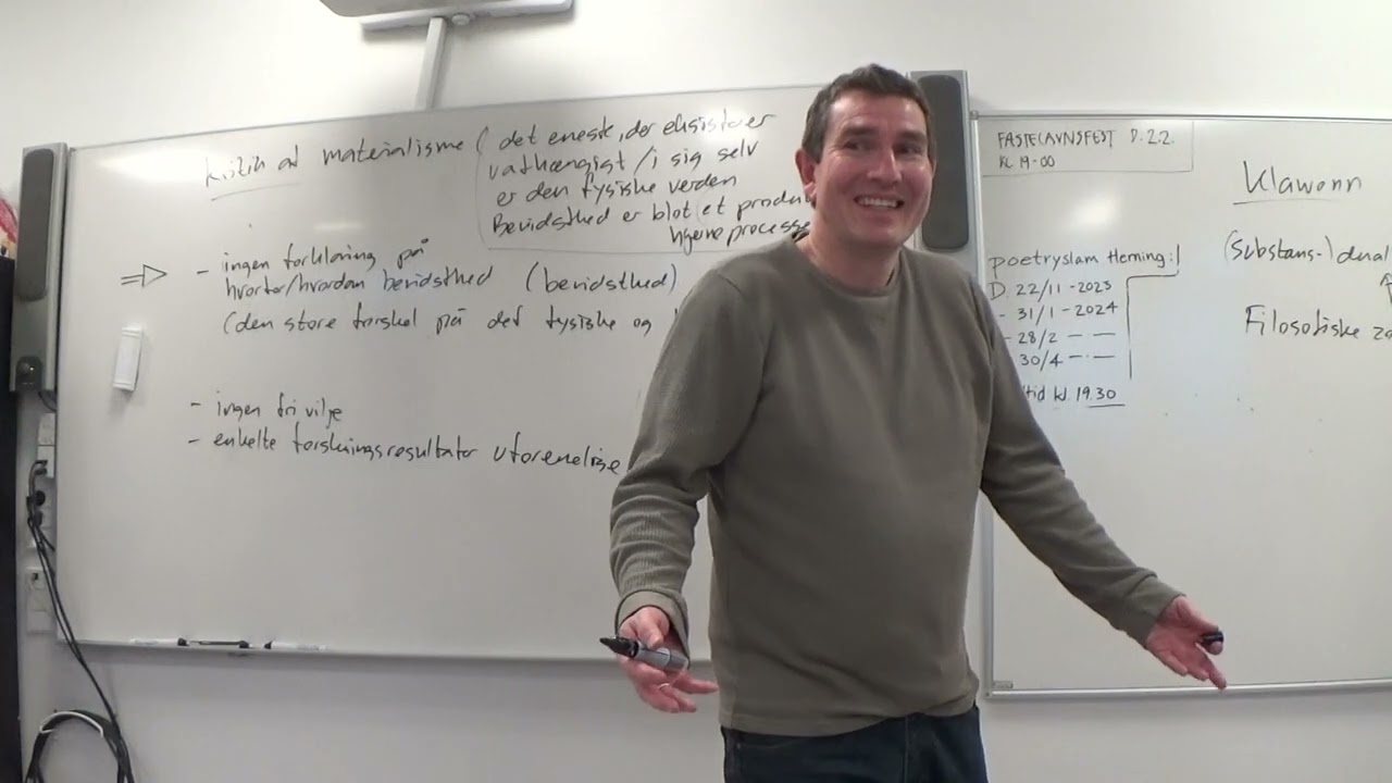 Fil C 2.22 Metafysisk materialisme - kritik